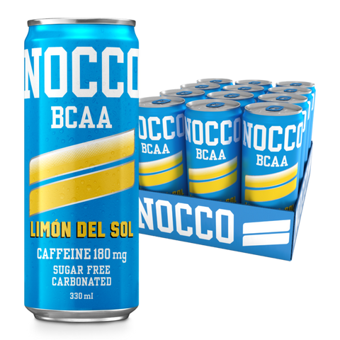 Nocco BCAA Drink Sugar Free  12 and 24 packs
