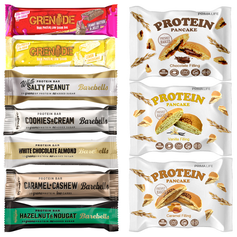 Protein Snack Bundle Mix & Match Taster x 12 items