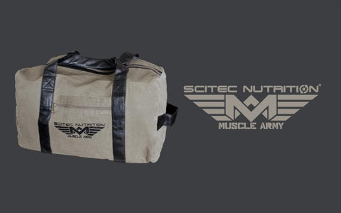 Scitec Nutrition Muscle Army Back Pack Military